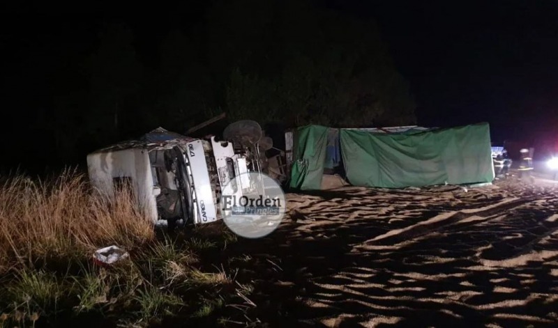 Falleci un camionero de La Madrid en un accidente en Pringles